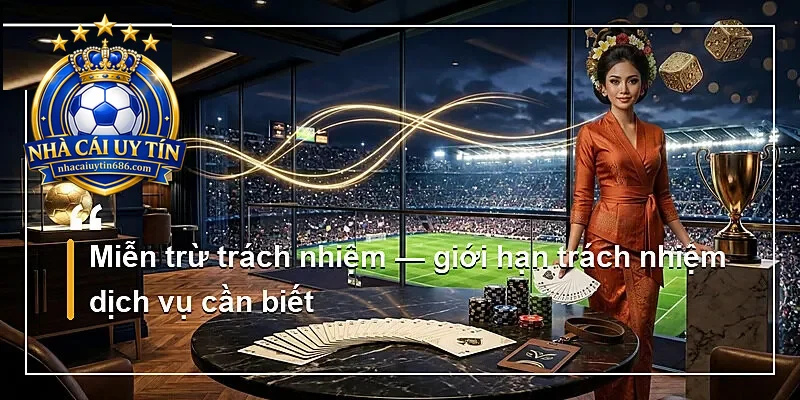 Miễn trừ trách nhiệm — giới hạn trách nhiệm dịch vụ cần biết