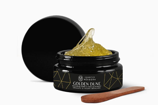 Golden Dune: Bálsamo limpiador y mascarilla vegano