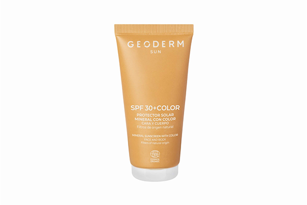 Protector Solar Natural SPF30 con COLOR (Orgánico, Bio y Vegano) GEODERM