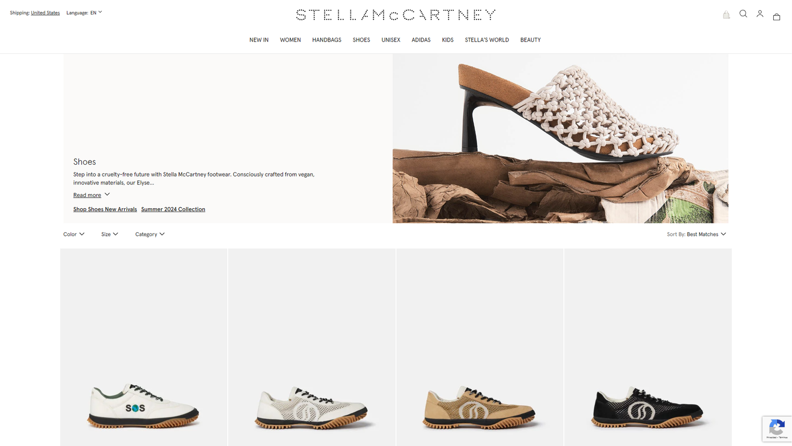 Stella McCartney: Zapatos veganos