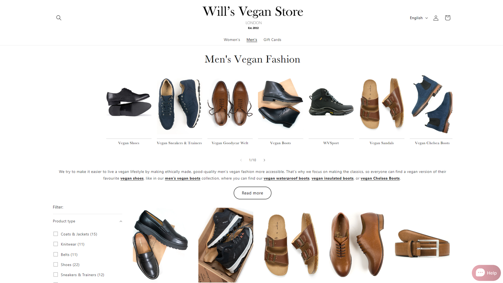 Will's Vegan: Marca de zapatos veganos