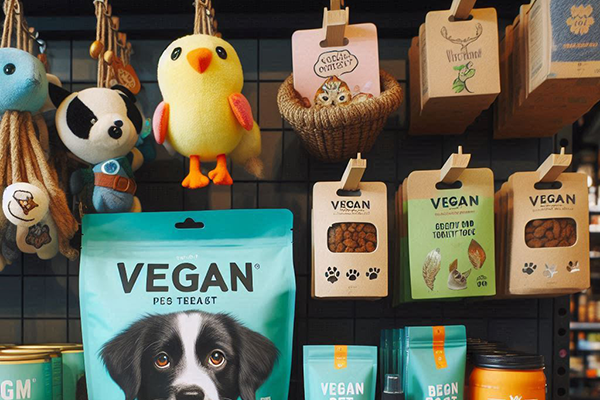 Productos veganos para mascotas