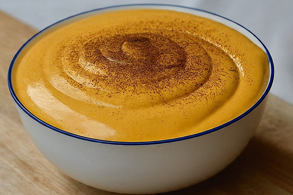 Mousse de calabaza especiada