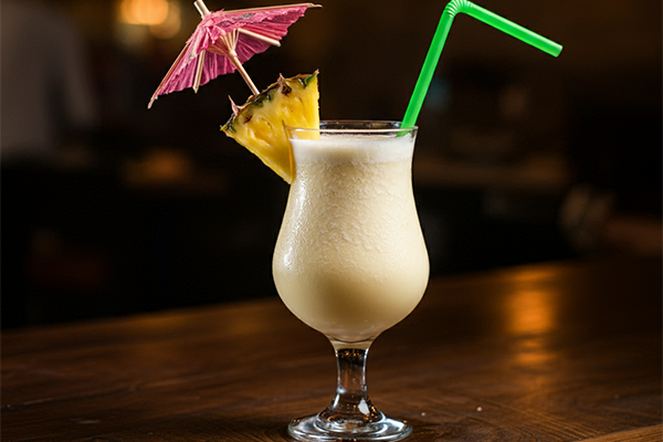 Verano tropical: Piña colada vegana