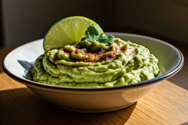 Guacamole casero: Receta clásica con aguacate, cebolla, cilantro, limón y un toque de especias